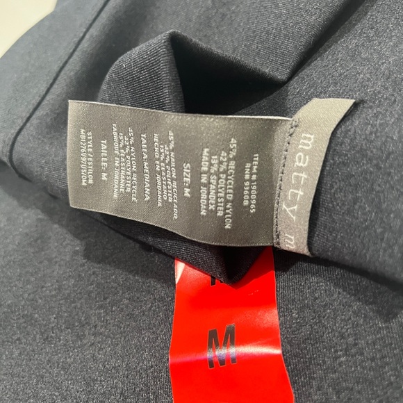 Matty M Dark Charcoal Leggings - Picture 3 of 3